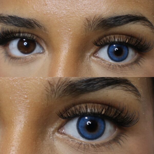 Blaue Kontaktlinse | Blueberry – Bild 2