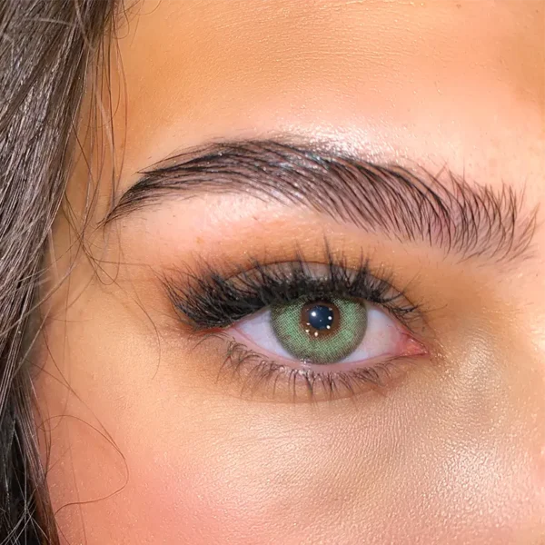 Grüne Kontaktlinse Aphrodite Mint Jahreslinsen. Grüne Kontaktlinsen ohne Stärke