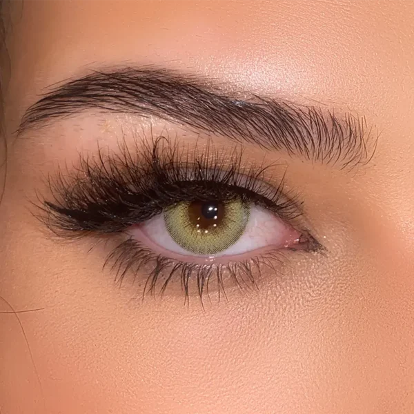 Grüne Kontaktlinse Cinderella Green - Natürlicher Grünton, Oriental Dream Lenses Jahreslinsen