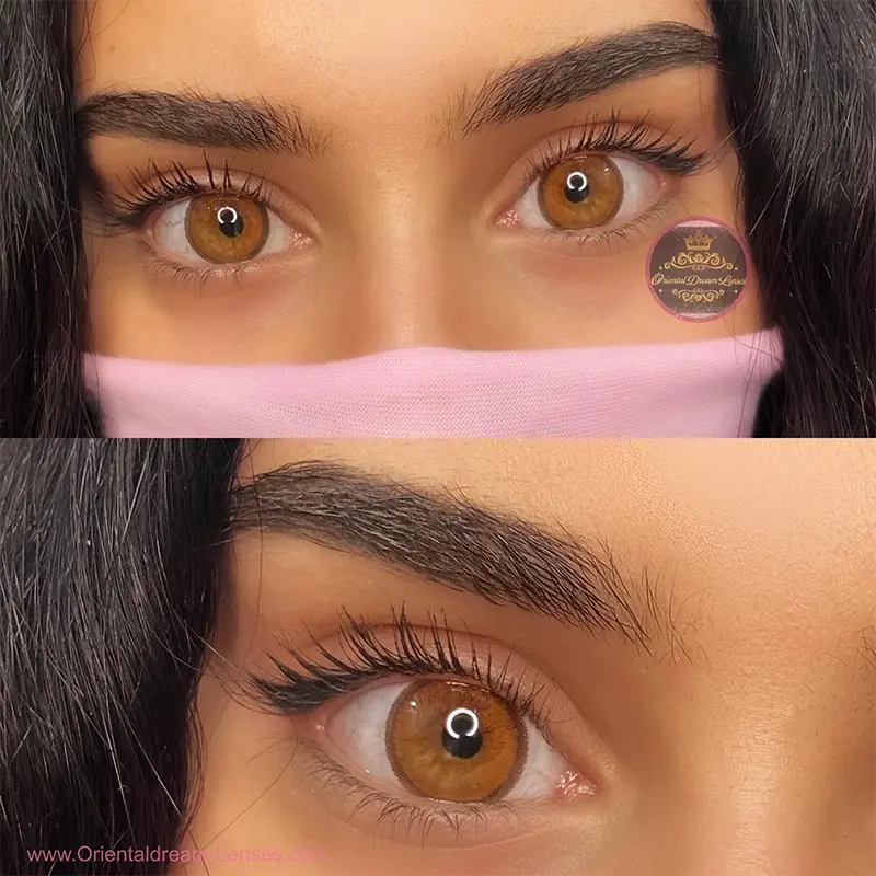 Braune Kontaktlinse | Caramella featured image