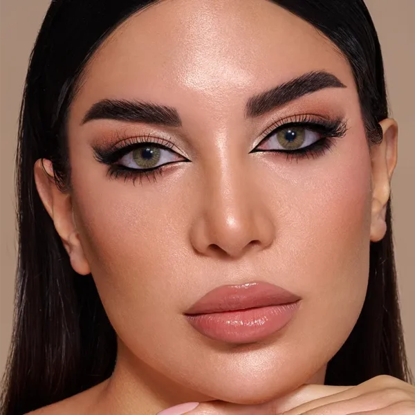 Grüne Kontaktlinse Dubai Green - Natürlicher Grünton, Oriental Dream Lenses Jahreslinsen