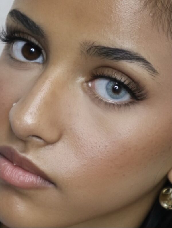 Bunte Kontaktlinse | Orient Icy Barbie Blue – Bild 5