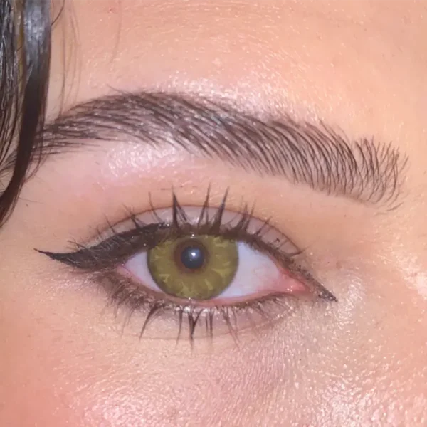 Grüne Kontaktlinse Honey Green von Oriental Dream Lenses